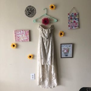 Flowy Summer Strapless Dress